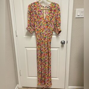 Rixo for Target Colorful Floral Maxi Dress